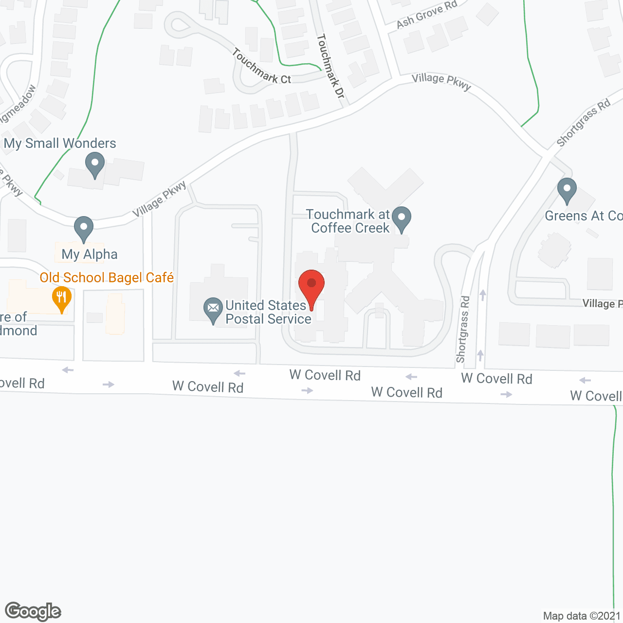 Touchmark at Coffee Creek in google map