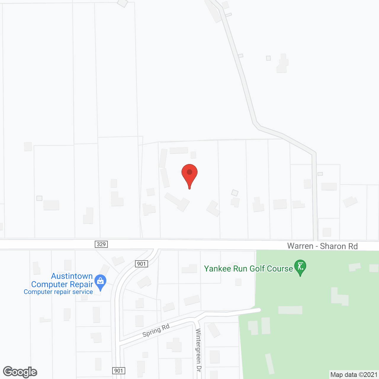 Brookfield Retirement Facility in google map