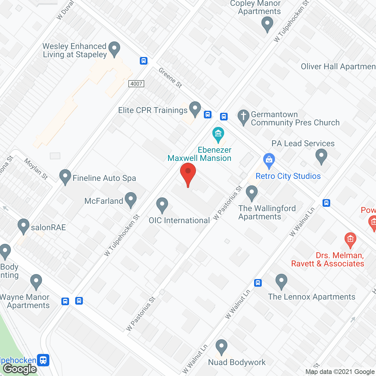 Unitarian Universalist House in google map