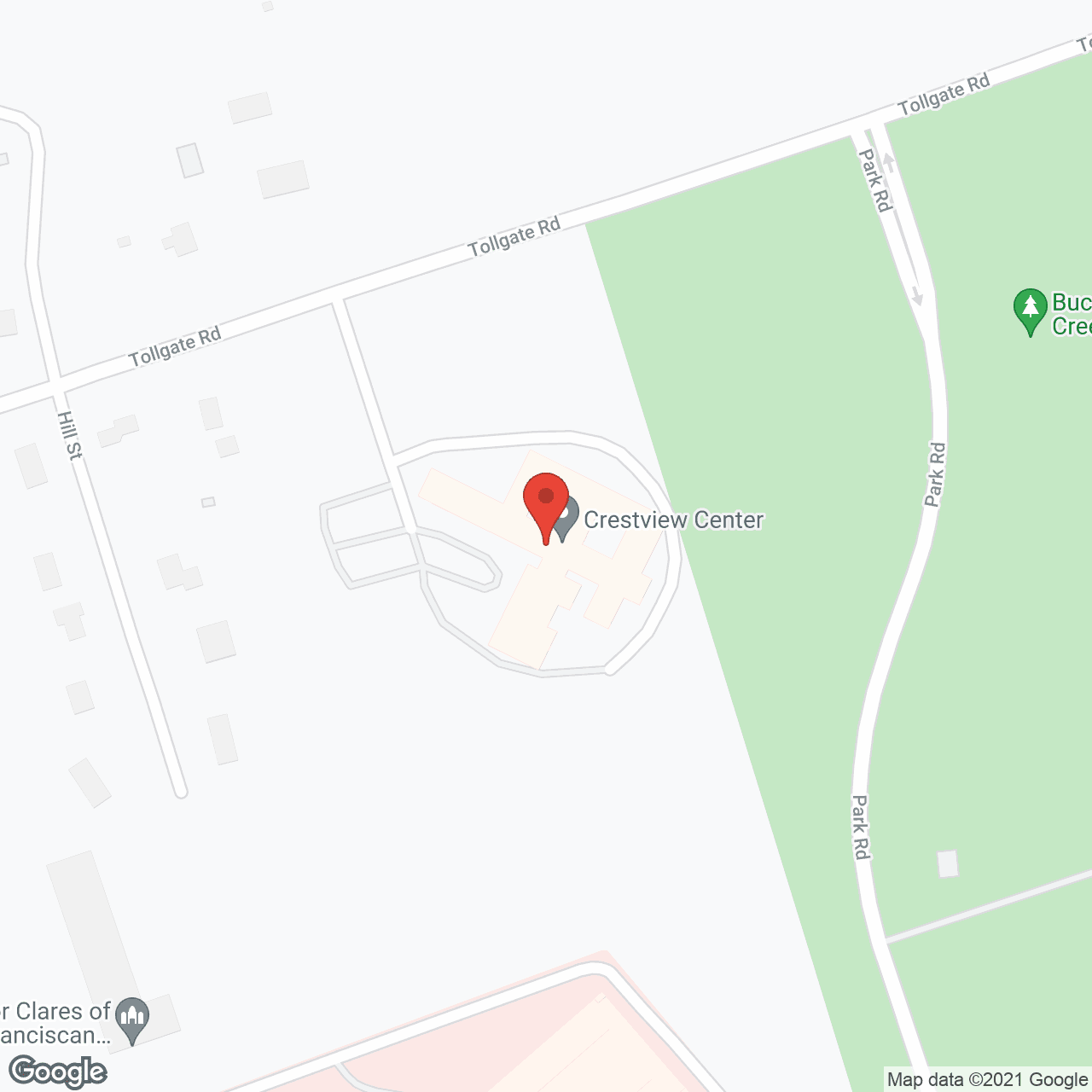 Crestview Center in google map