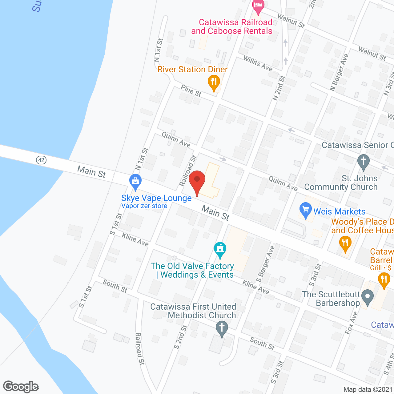 Riverview Point Apartments in google map