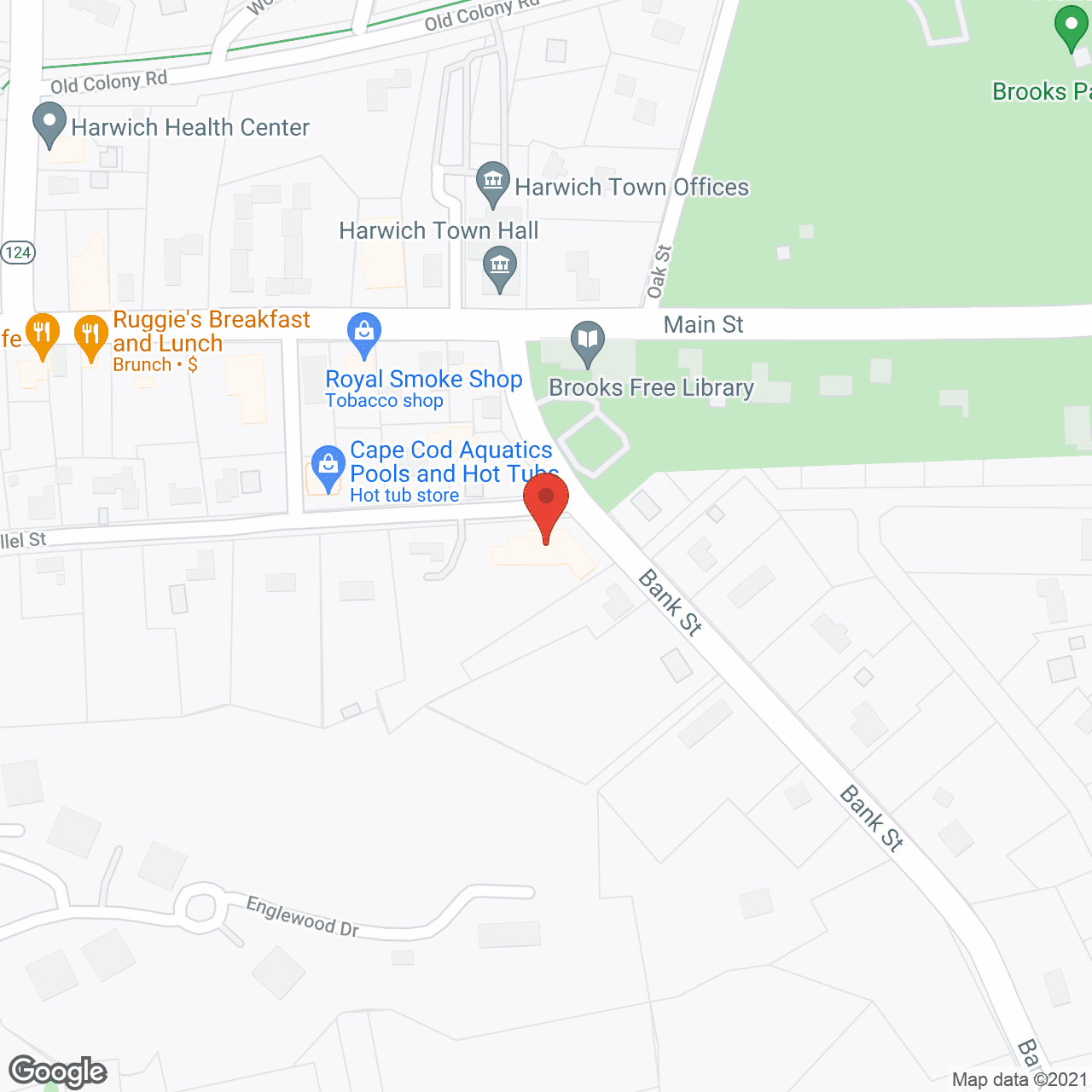 Royal at Harwich Village in google map