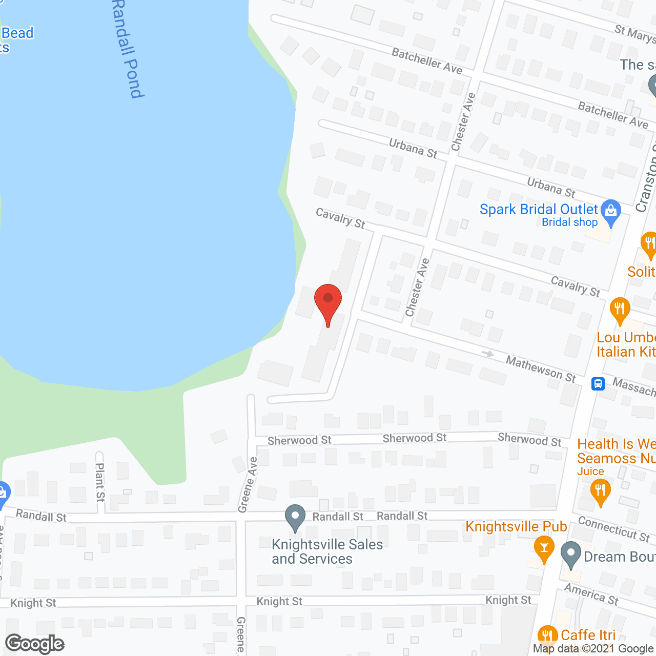 Randall Manor in google map