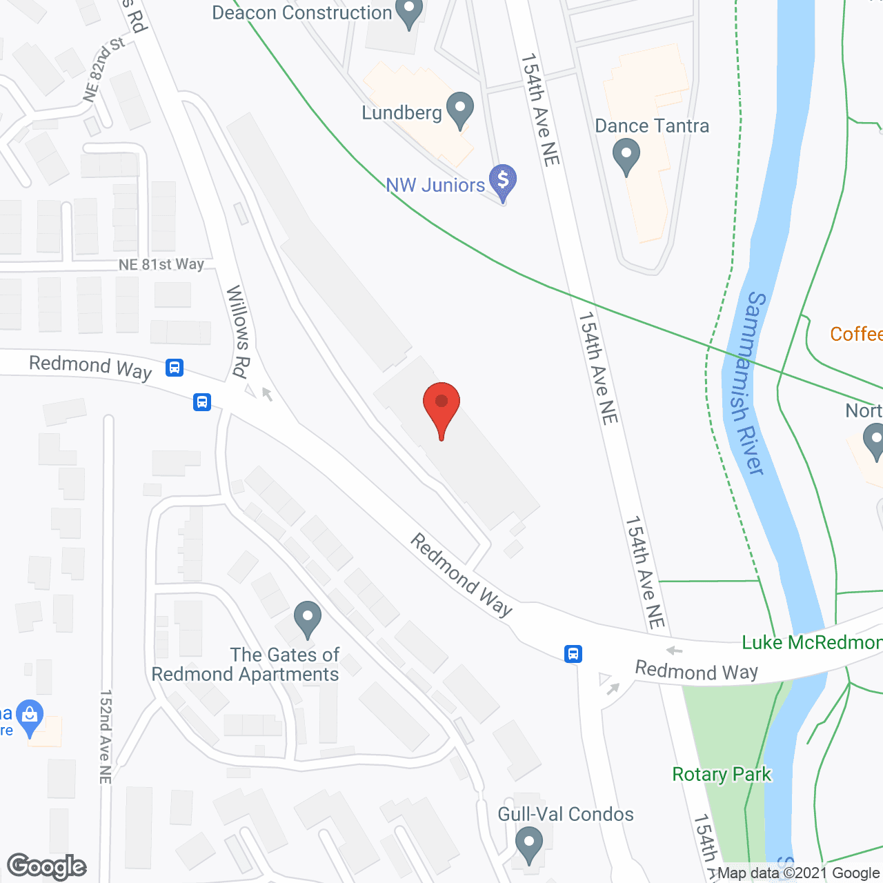 Redmond Care and Rehabilitation Center in google map