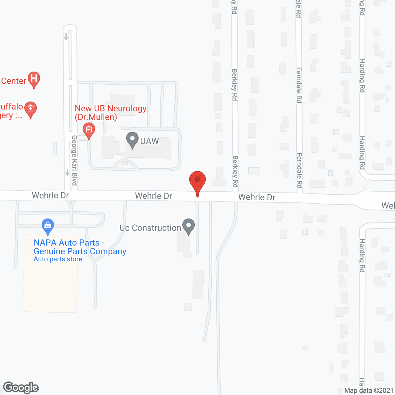 Harris Hill Nursing Facility in google map