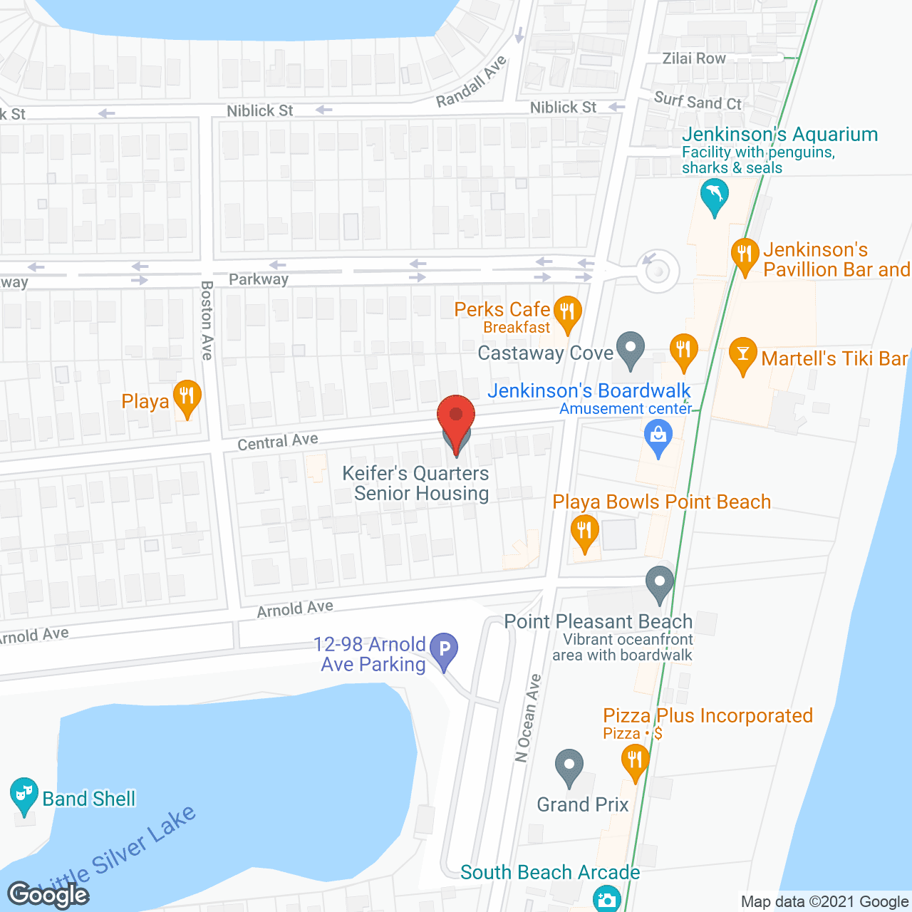 Keifers Quarters in google map