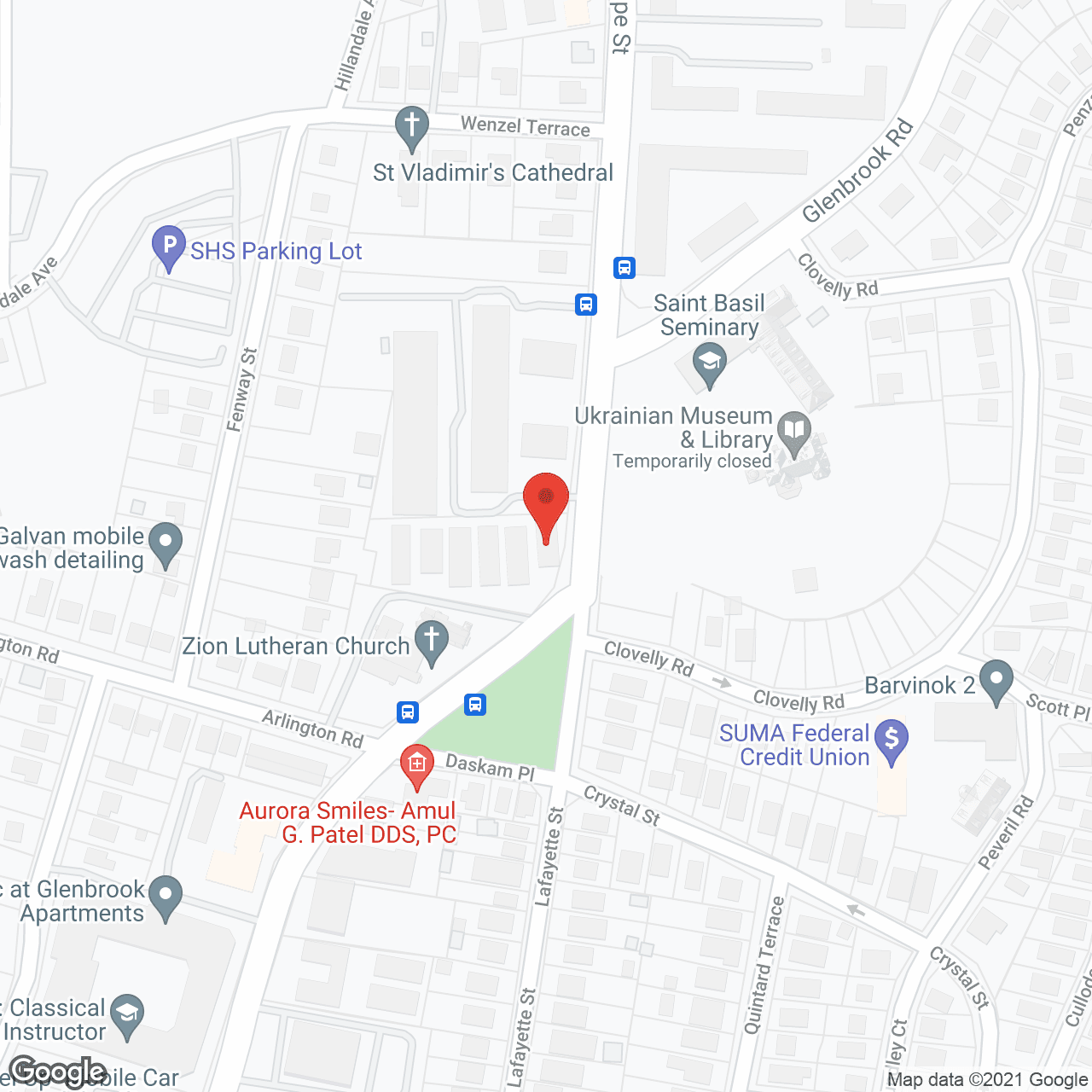 Homestead Health Center in google map
