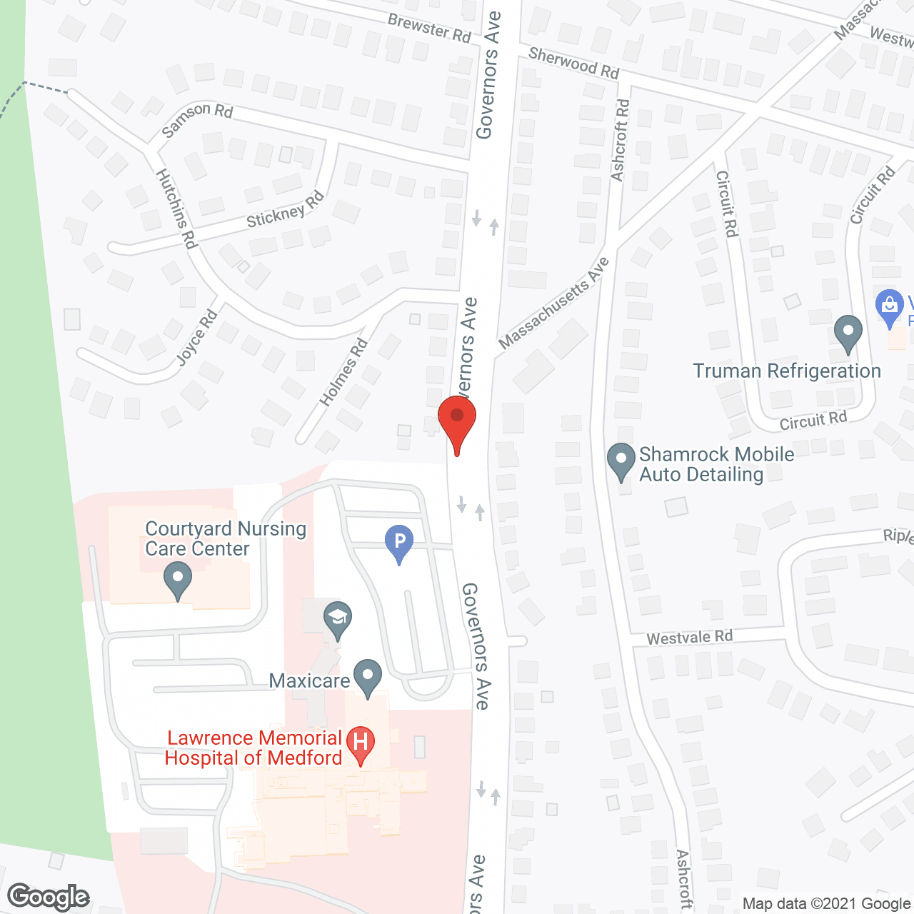 Courtyard Nursing Care Center in google map