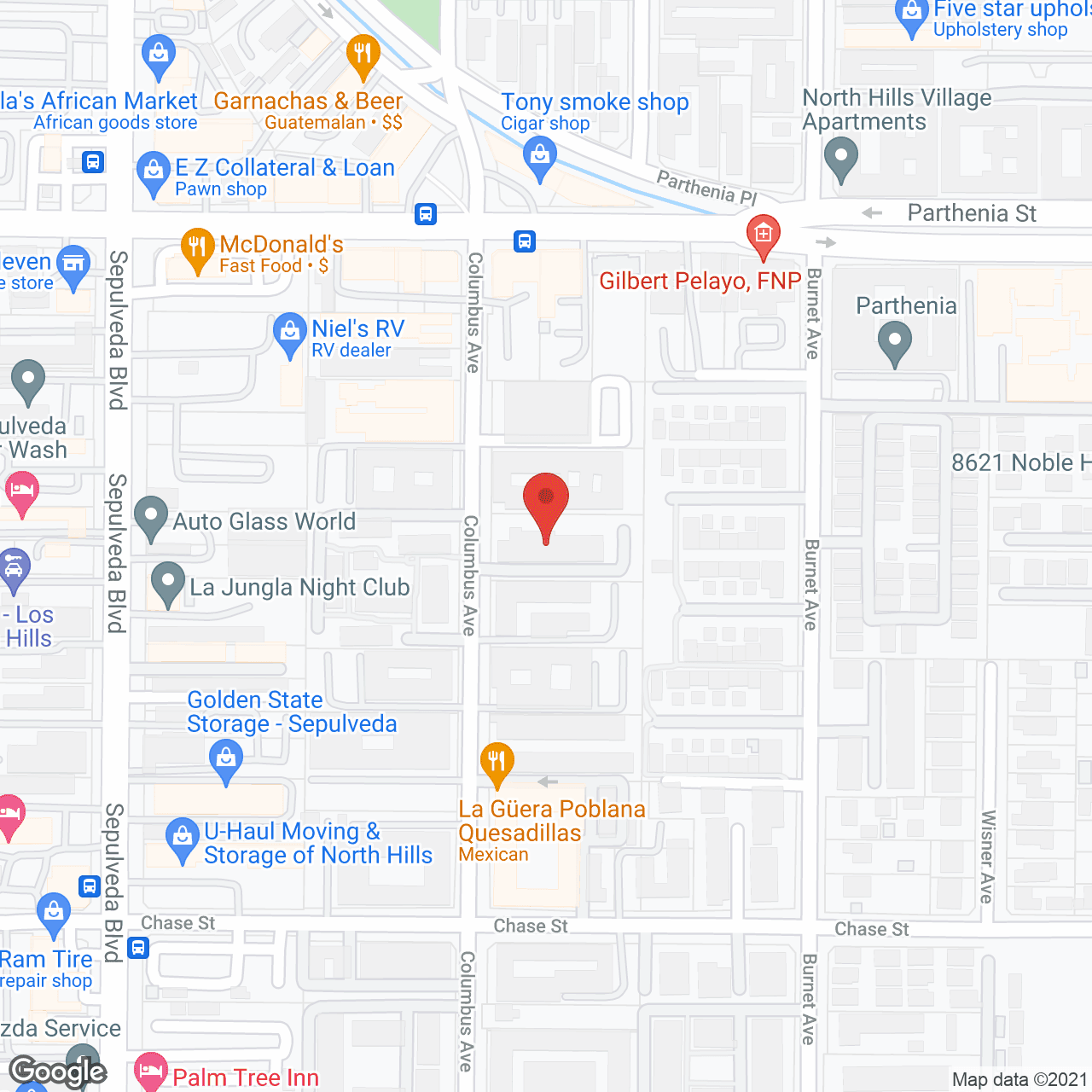 Columbus Terrace Apartments in google map