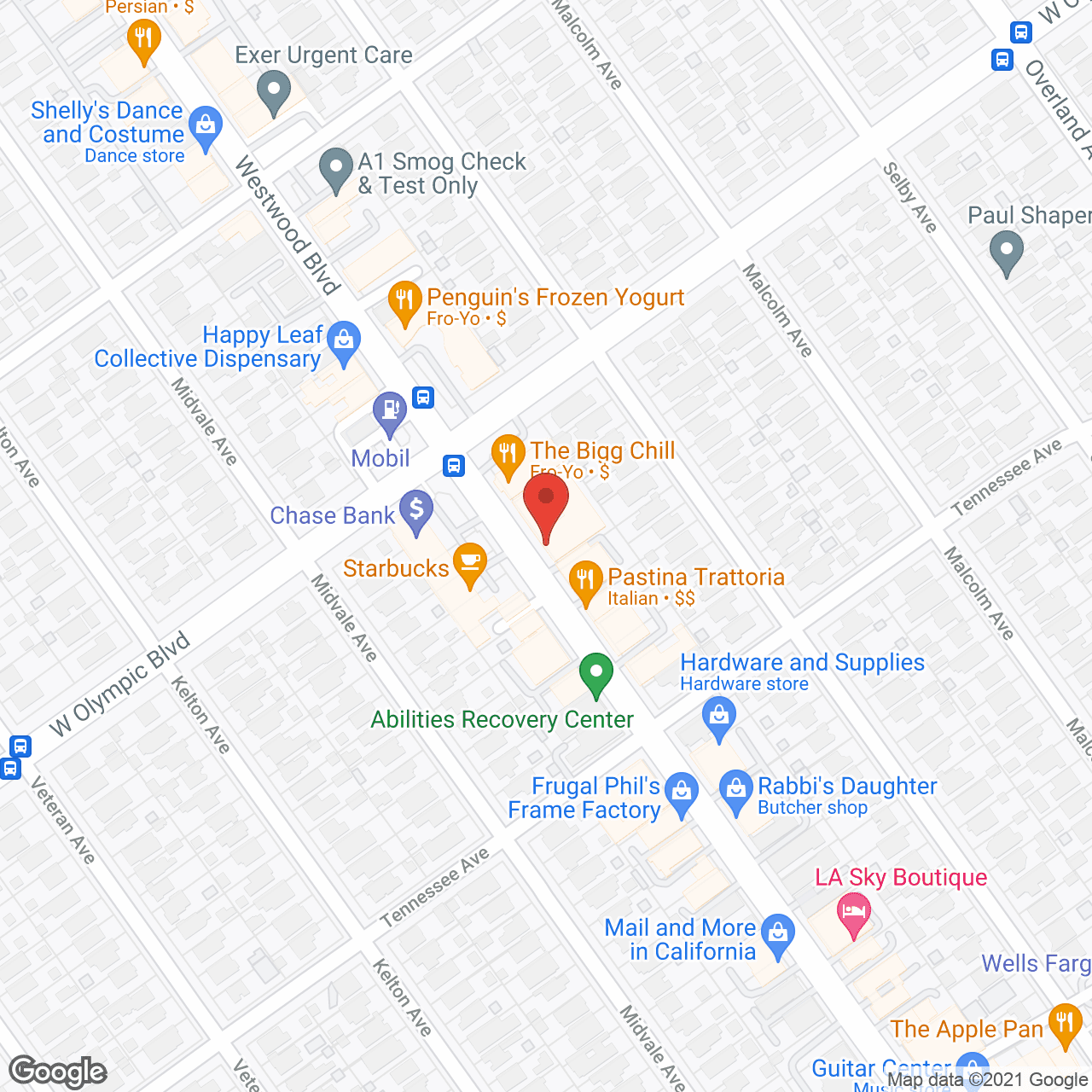The Plaza at Westwood in google map