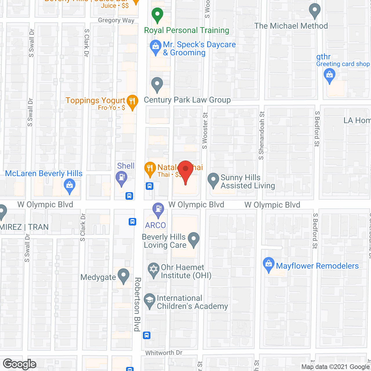 Rossmore Housing Plaza in google map