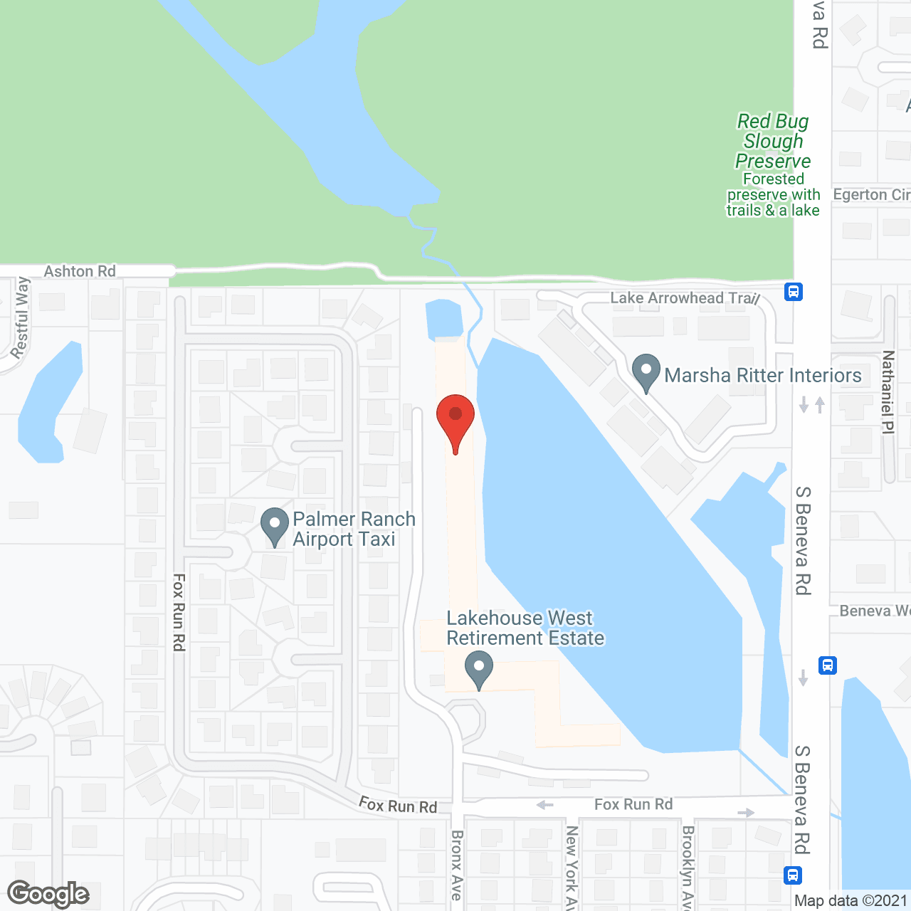 Lakehouse West in google map