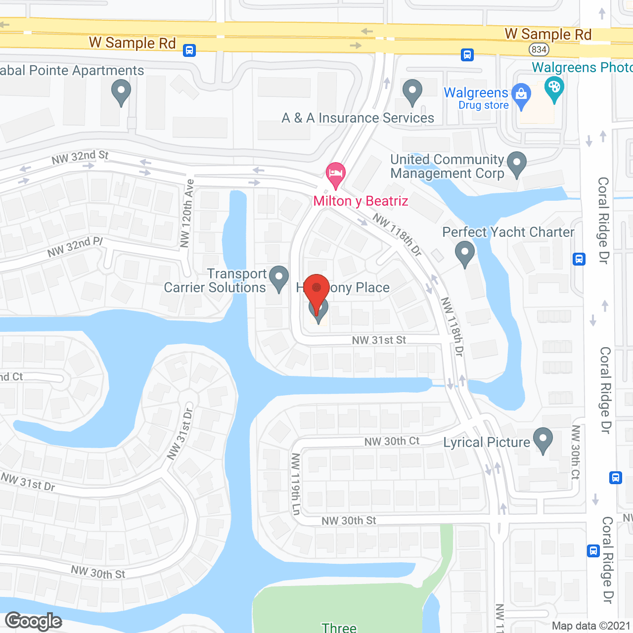 Adult Family Home Senior Care Coral Springs in google map