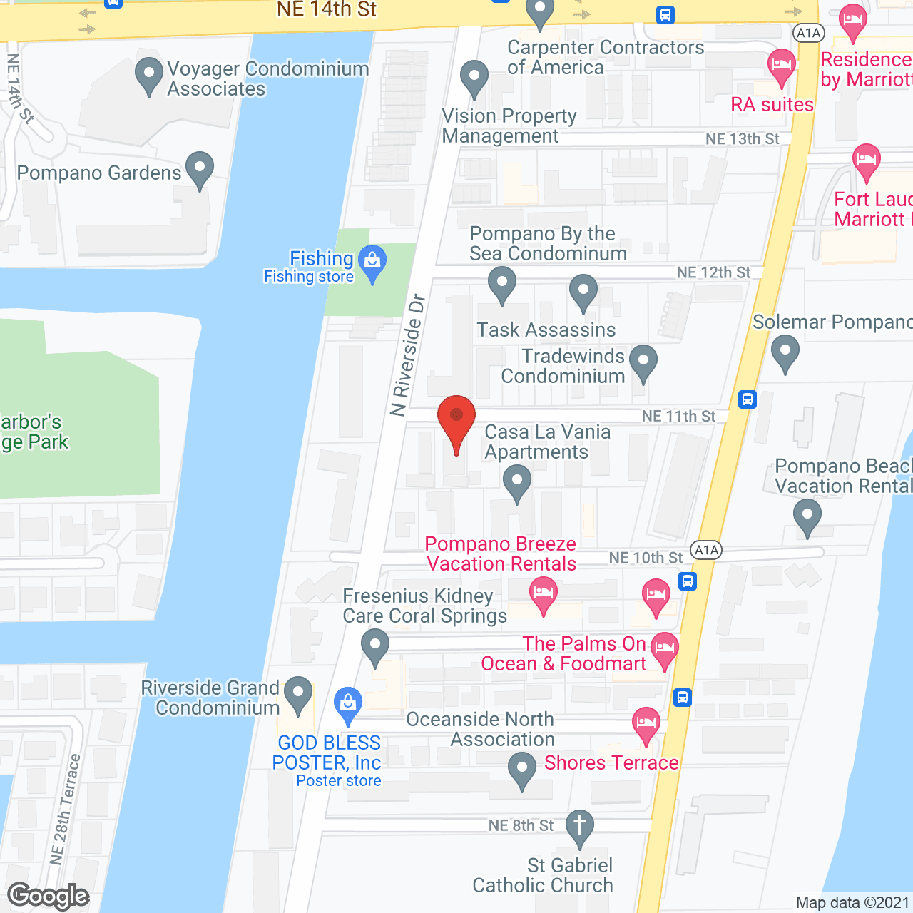 Lighthouse Inn North in google map
