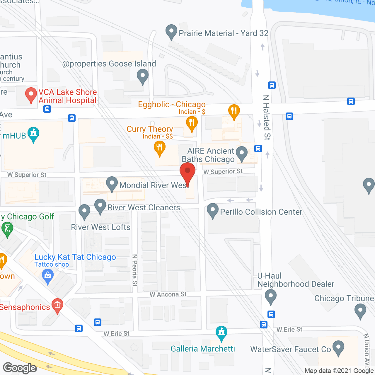 Chicagoland Caregivers in google map