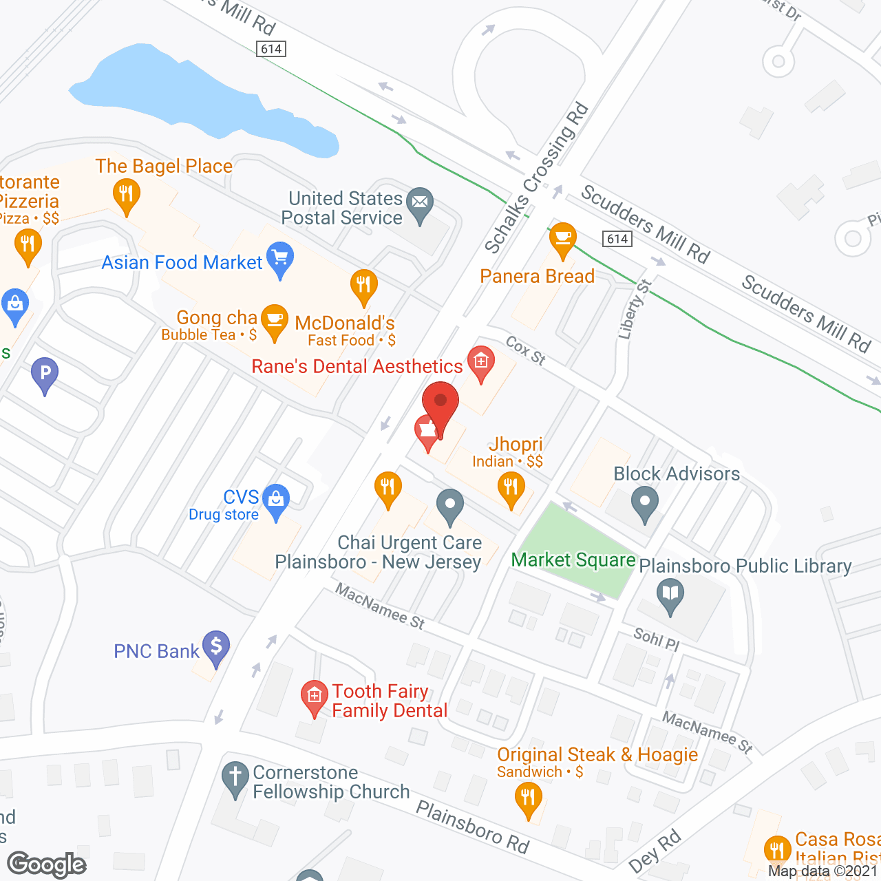 TheKey Princeton in google map