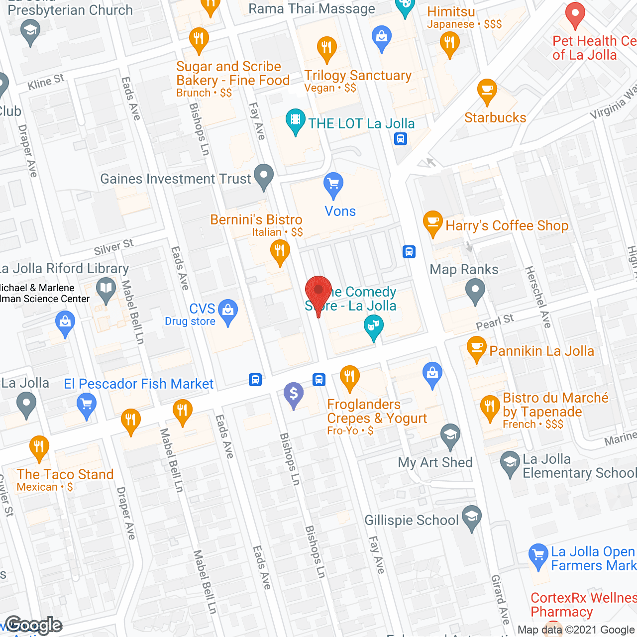 TheKey San Diego in google map