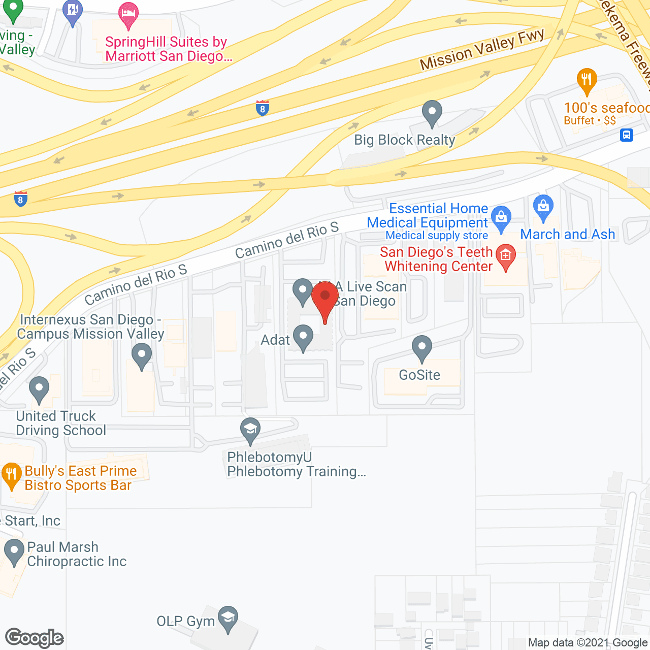 Caring Senior Service of San Diego in google map