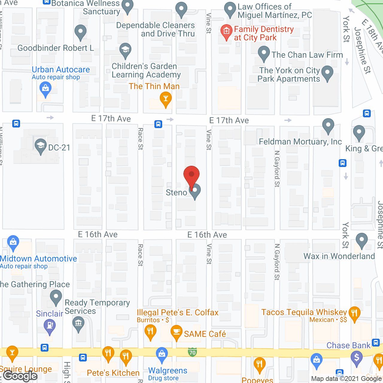 Argus of Colorado Home Health Agency in google map
