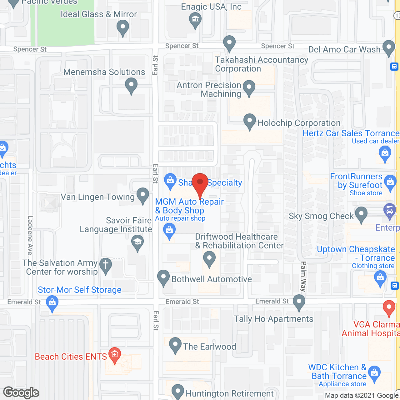 Santa Fe Home Care IV in google map