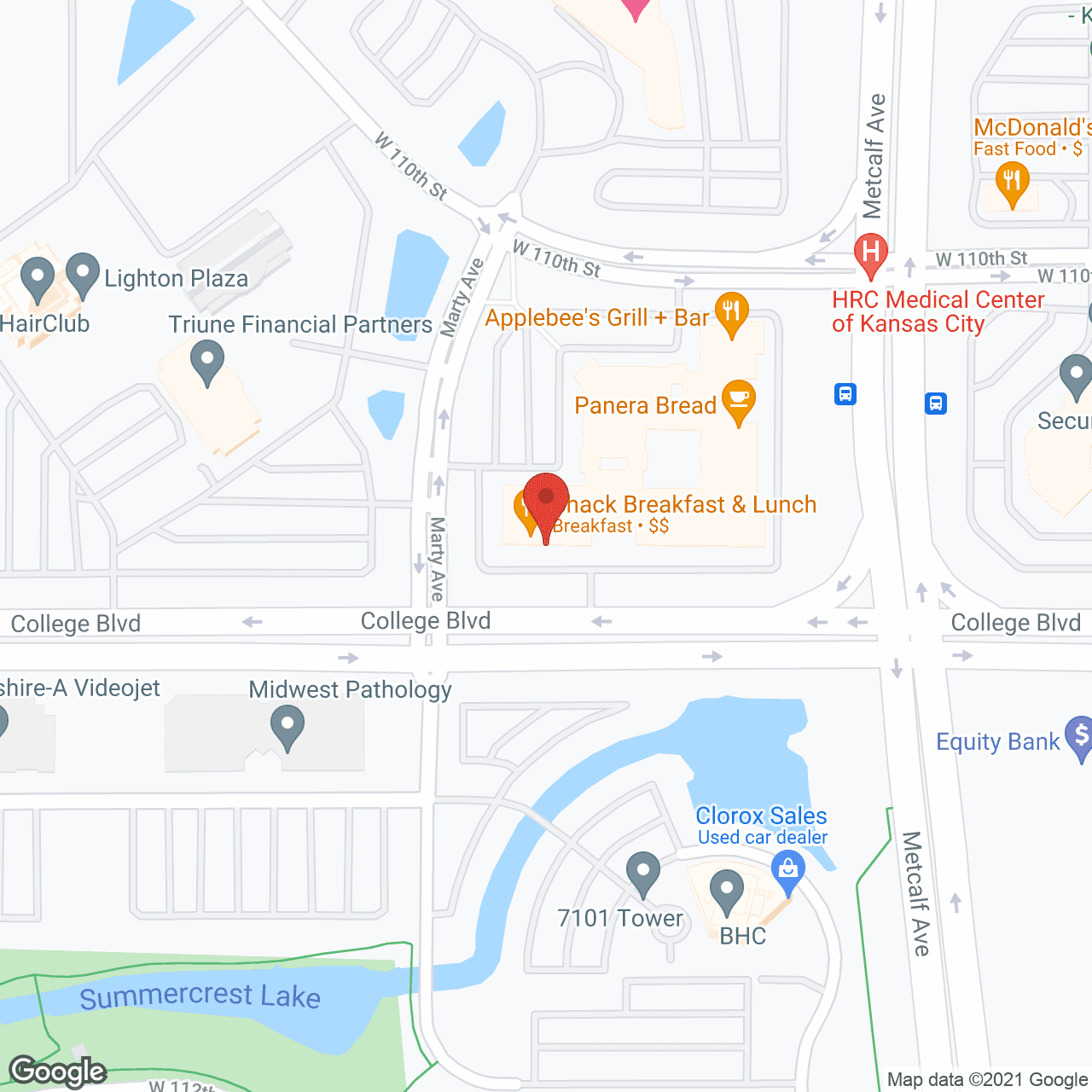 TheKey Kansas City in google map