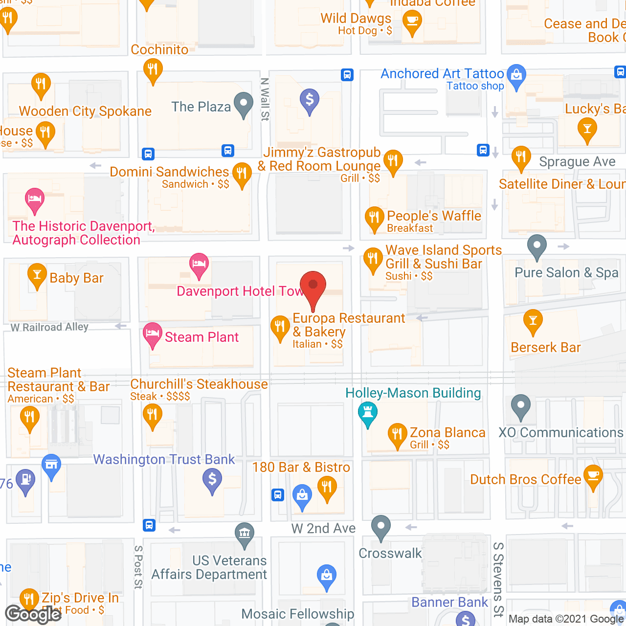 TheKey Spokane in google map