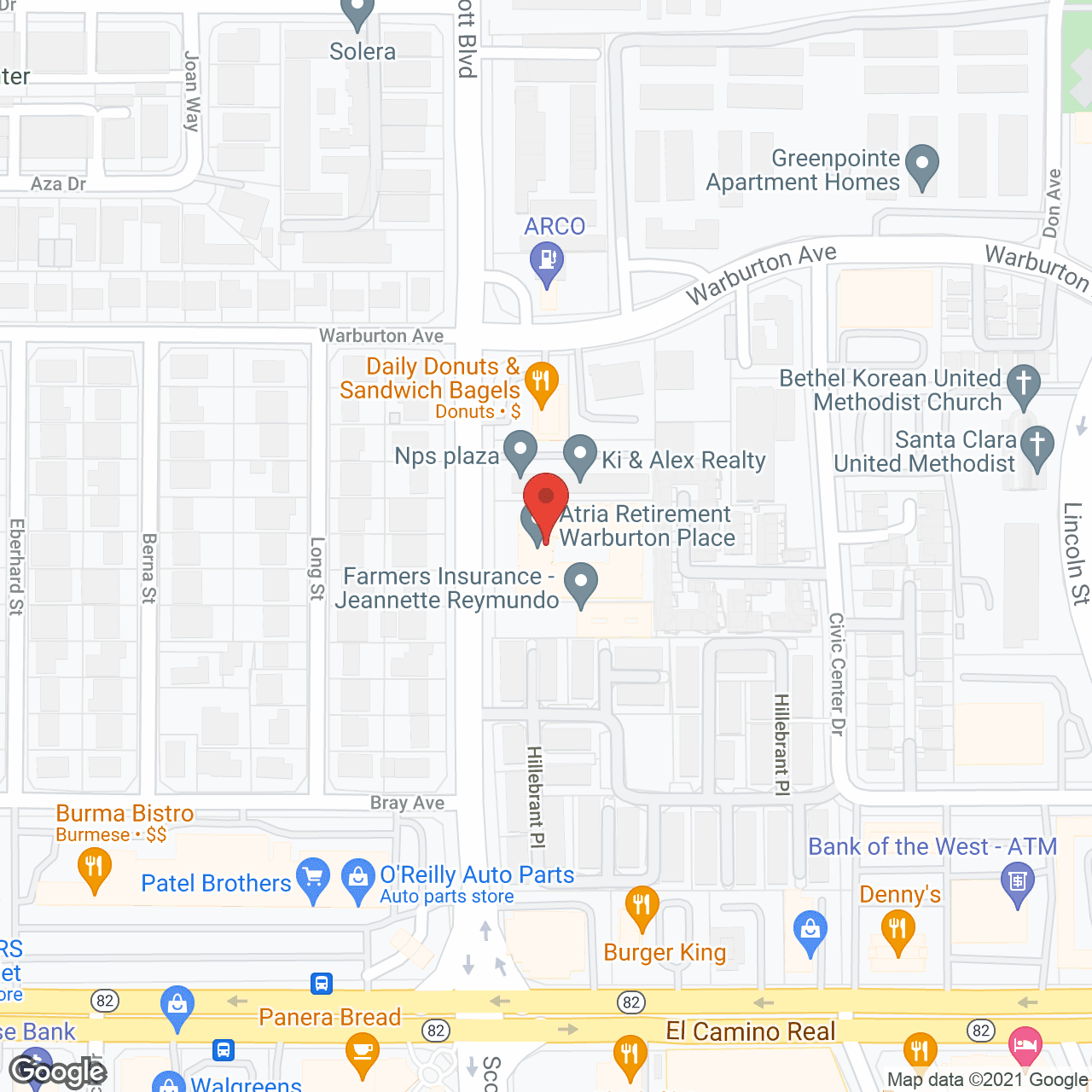 Essential Care - Santa Clara in google map